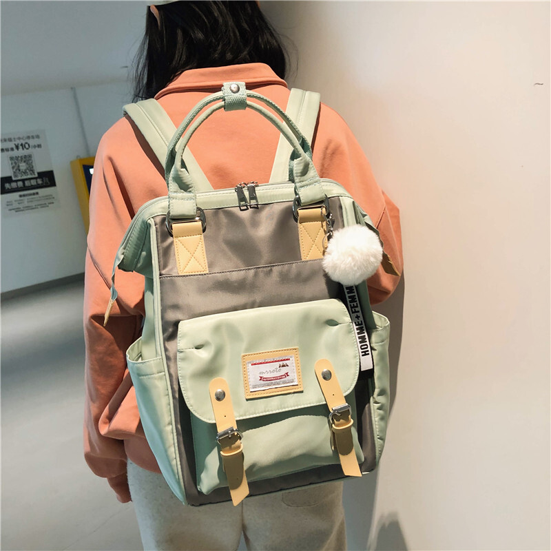 バックパック リュック リュックサック ポケット レトロ カジュアルdtc