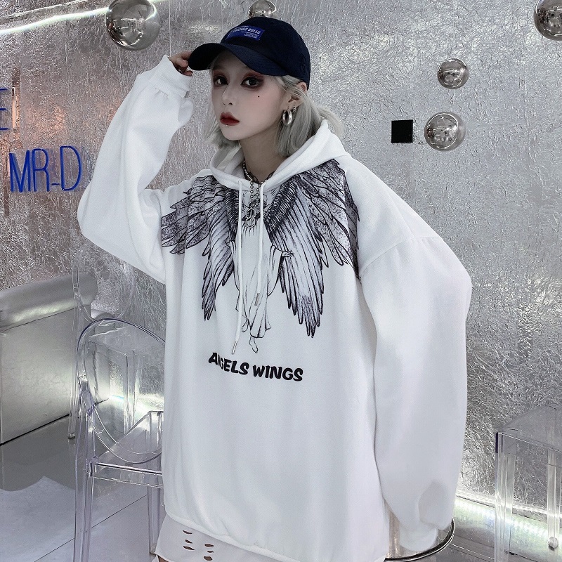 プルオーバー パーカー ユニセックス プラスベルベット 韓国ファッション メンズ レディース