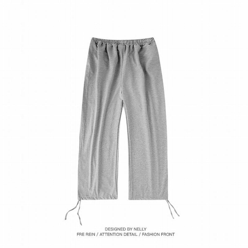 ユニセックス メンズ レディース スウェットパンツ 裾紐 大きいサイズ ゆったり ストリート系