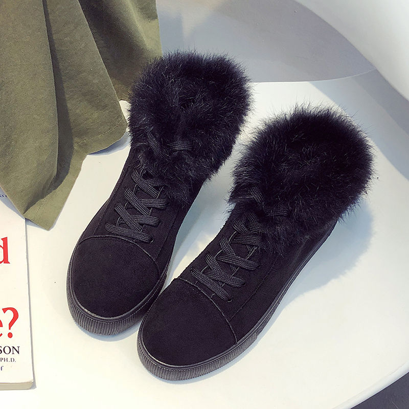 レディース ベルベット ファースニーカー ファー ファーシューズ 暖かい 防寒 秋冬 もこもこ レディース ベルベット ファースニーカー ファー ファーシューズ 暖かい 防寒 秋冬 もこもこ