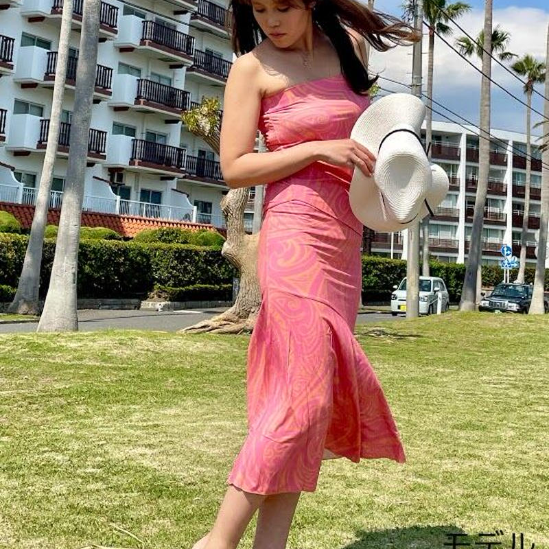 トライバル柄ビスチェセットアップ St0001 Loco Coco