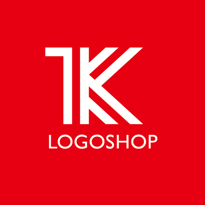 二重線で強調するk アルファベット K 強さ 誠実 高級感 かっこいい おしゃれ It インタ