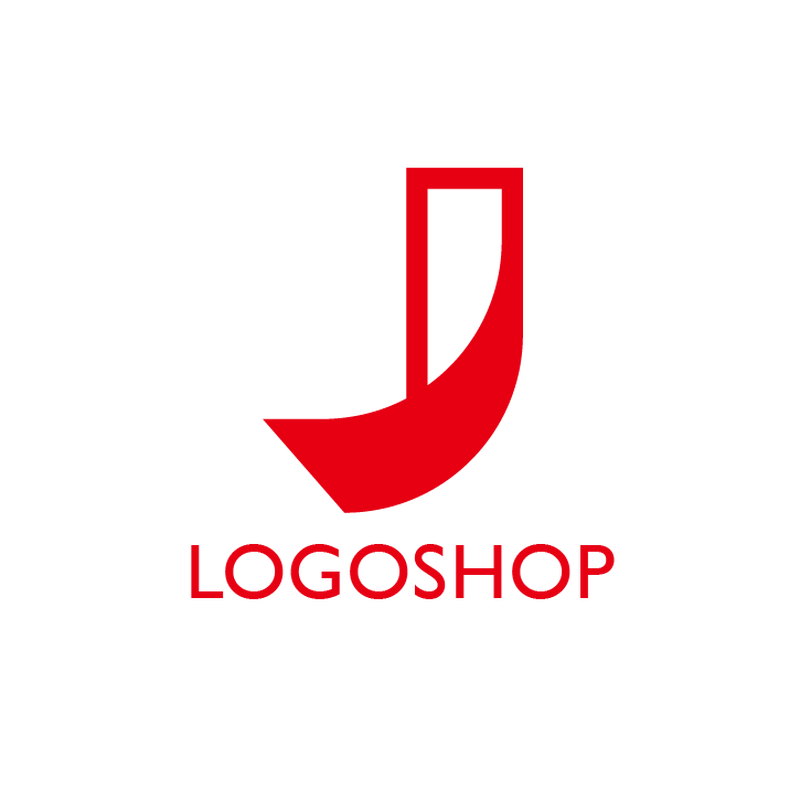 やさしくやわらかいジャパンj アルファベット J おしゃれ スマート シンプル It イン