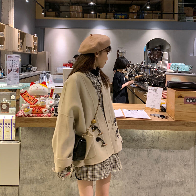 チラ見せ ミニ丈シャツワンピース 羽織としても ルームウェア 部屋着にも シャツワンピース