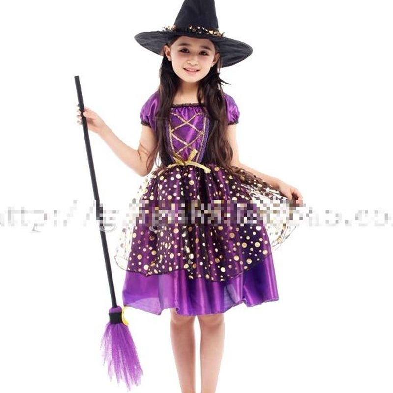 キッズ ベビー服 コスチューム ハロウィン 子供服 ワンピース キッズ用 魔女 女の子 クリス
