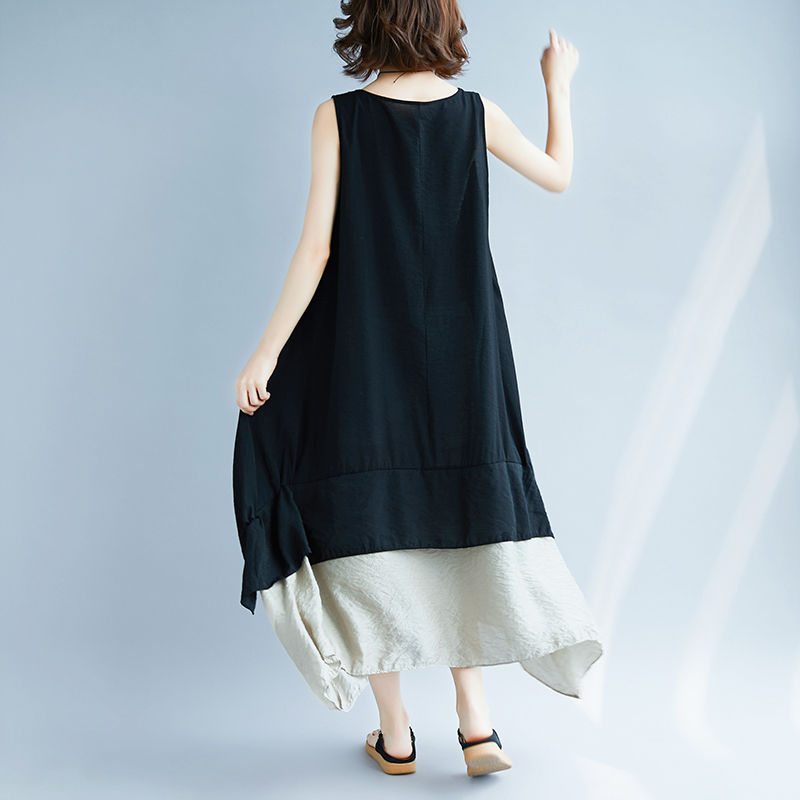 さらっと着れる涼し気ワンピース ロングワンピース リゾートワンピース ロング マキシ丈 ミディ