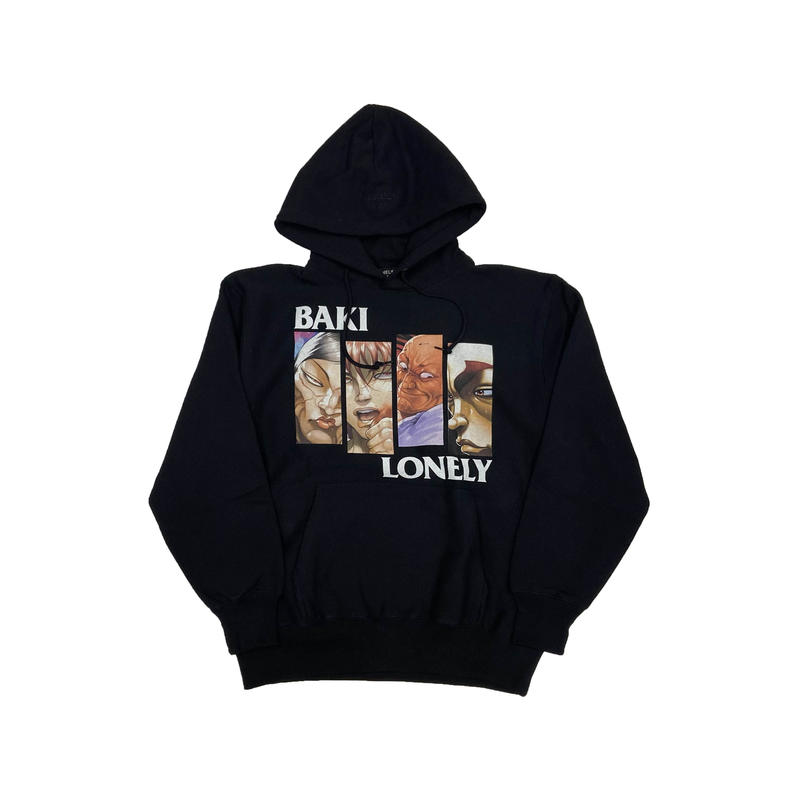 範馬刃牙 究極限定 論理lonely パーカー バキ Lサイズ VAZVERT-