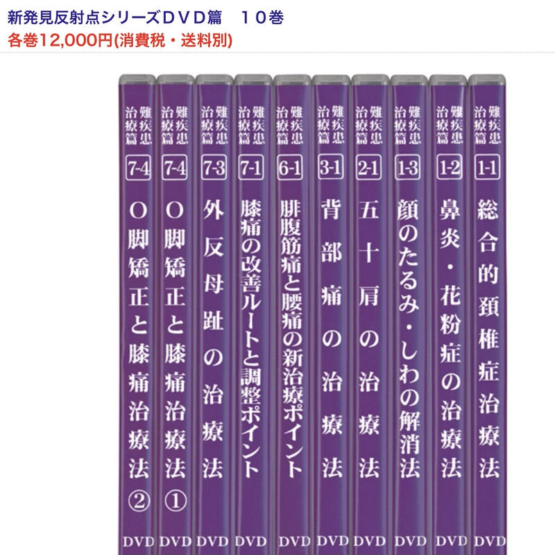 横山式筋二点療法/新発見反射点シリーズ(各13200円) | Enjoy Life 24