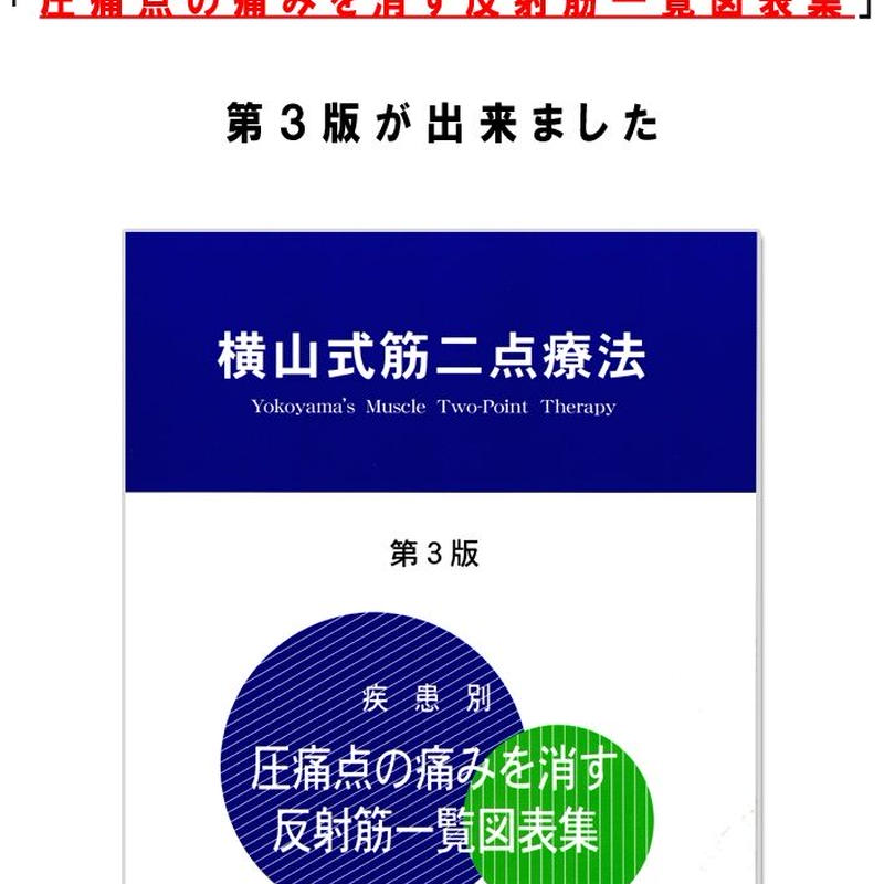 痛みを消す反射筋一覧図表集 | Enjoy Life 24