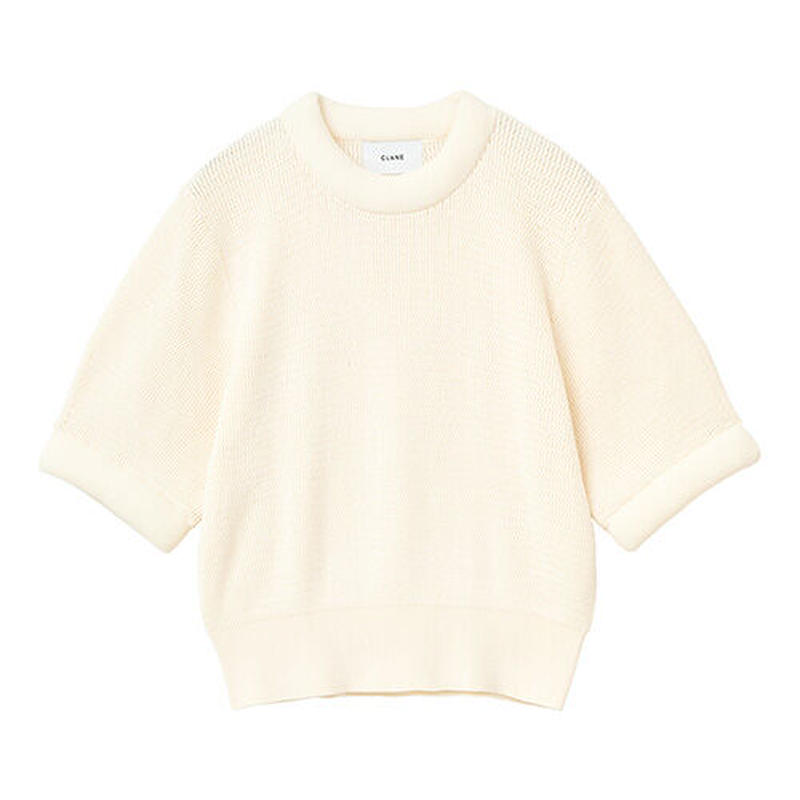 CLANE 3D RIB KNIT TOPS