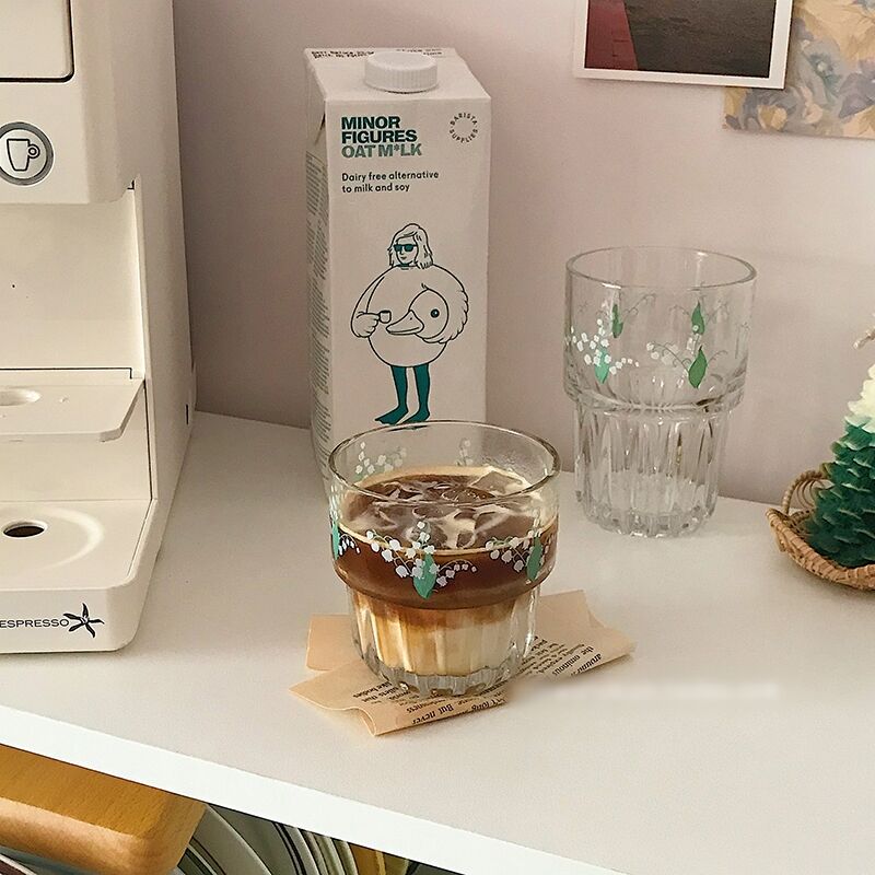 お取り寄せ商品 グラス コップ ガラスカップ ガラスコップ スズラン 花柄 清楚 かわいい お取り寄せ商品 グラス コップ ガラスカップ ガラスコップ スズラン 花柄 清楚 かわいい