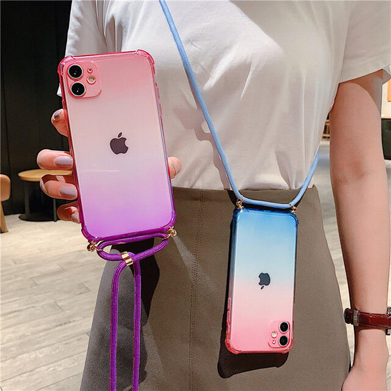 お取り寄せ商品 Iphone Case ケース Iphone12 グラデーション 透明 ショ