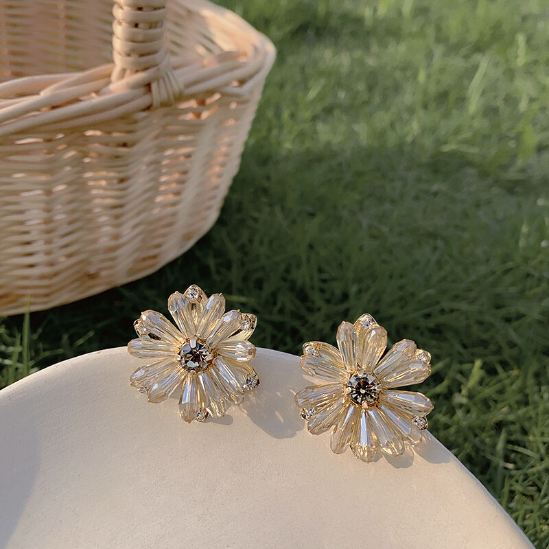 お取り寄せ商品 ピアス フラワー お花 シンプル かわいい ガーリー 清楚 上品 デート お