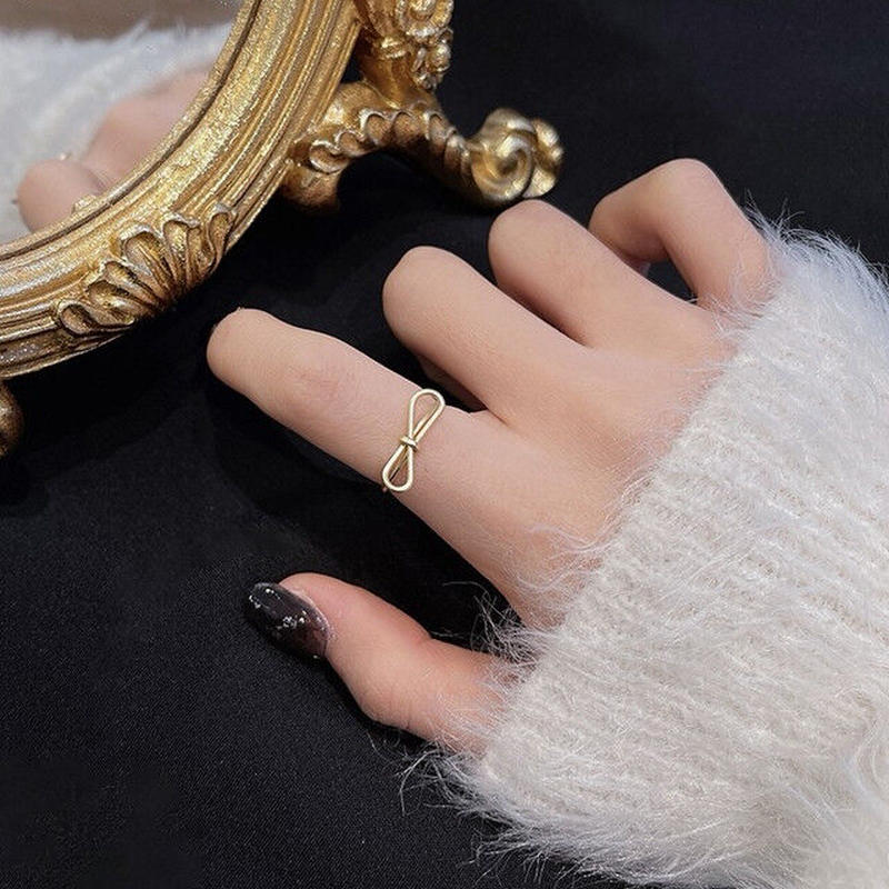 お取り寄せ商品 リング 指輪 リボン マット シンプル かわいい ガーリー 繊細 L4742