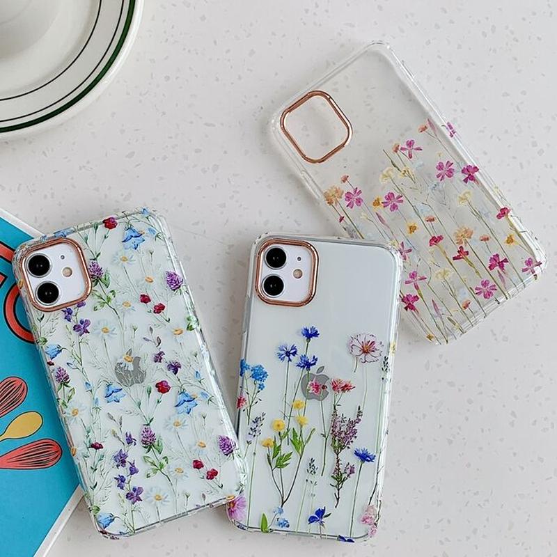 お取り寄せ商品 Iphoneケース Iphone12フラワー お花 花柄 透明 クリア 可憐 お取り寄せ商品 Iphoneケース Iphone12フラワー お花 花柄 透明 クリア 可憐