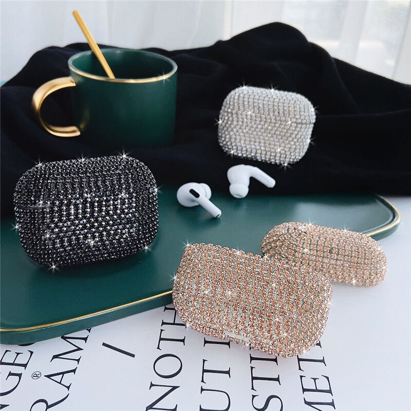 お取り寄せ商品 Airpods Case ケース カバー キラキラ ラインストーン 可愛い
