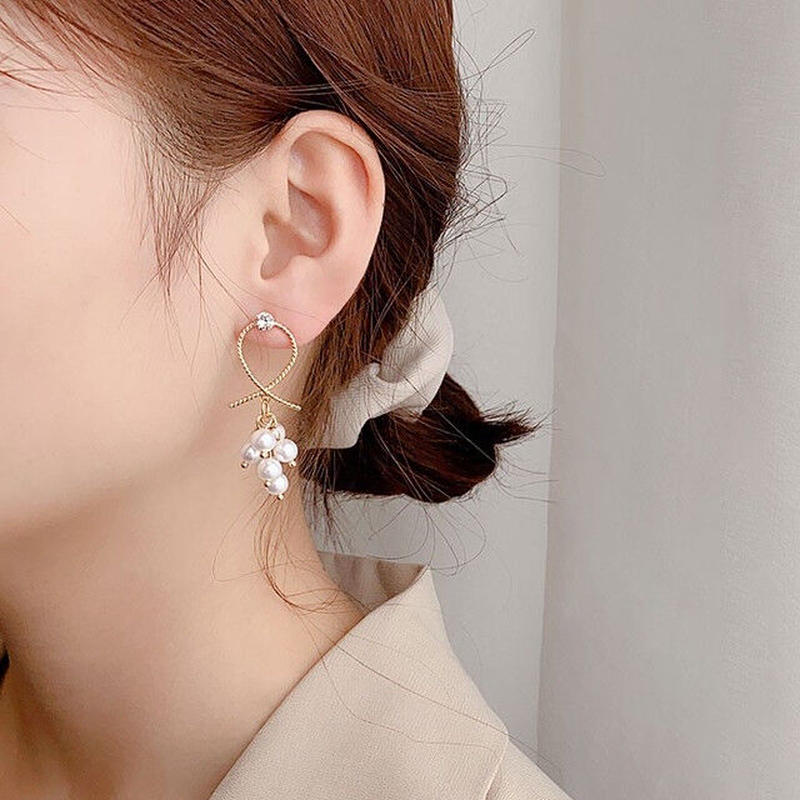 お取り寄せ商品 ピアス パール ボリューム感 きれいめ オシャレ デート パーティ L45