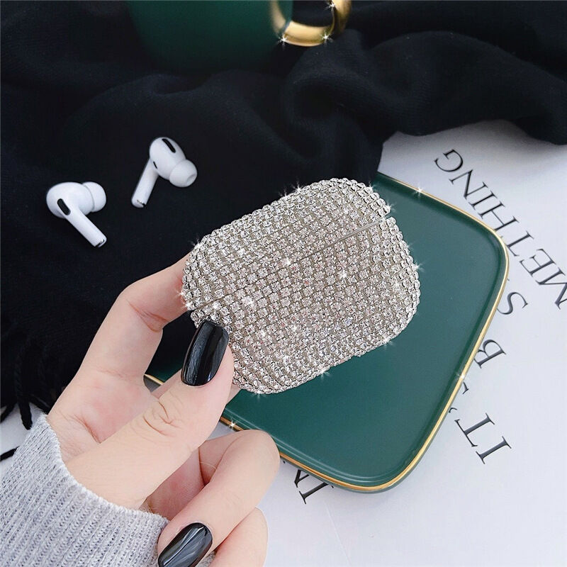 お取り寄せ商品 Airpods Case ケース カバー キラキラ ラインストーン 可愛い