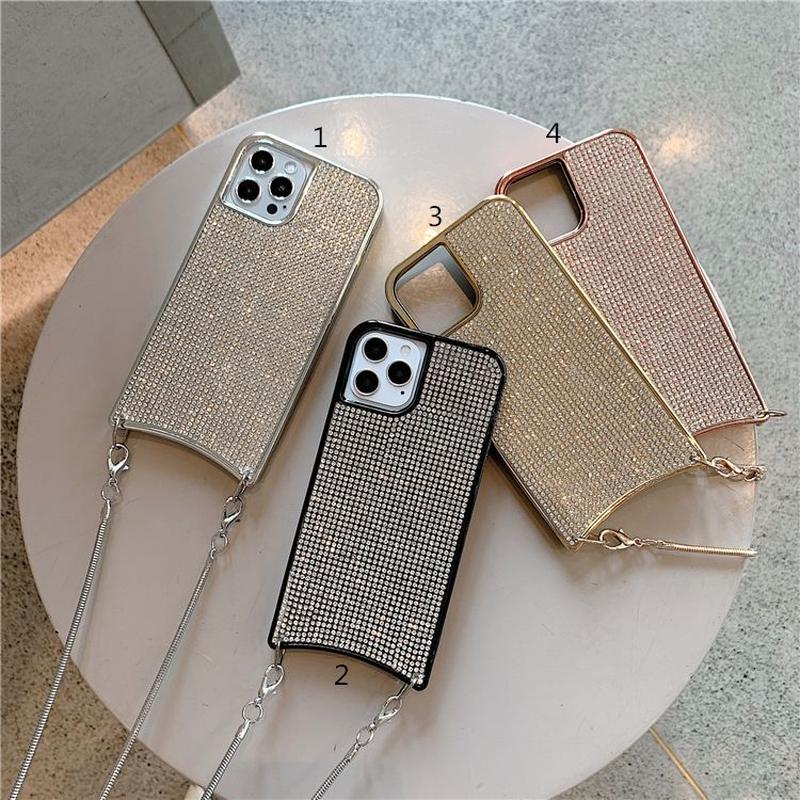 お取り寄せ商品 Iphone Case ケース Iphone12 キラキラ ショルダーストラ