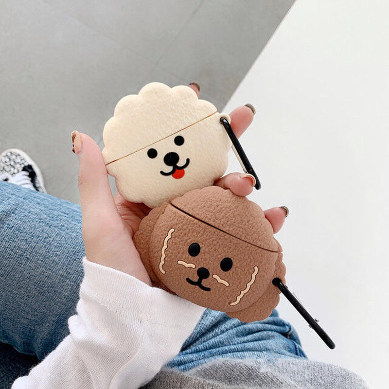 お取り寄せ商品 Airpods Case ケース カバー Dog 犬 イヌ かわいい キュー