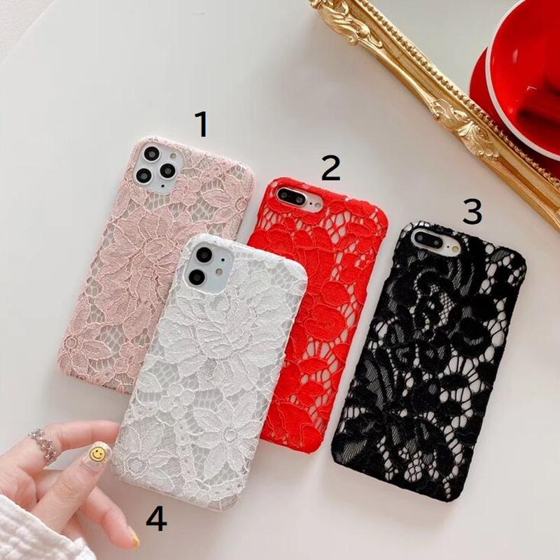お取り寄せ商品 Iphoneケース レース 個性的 上品 フェミニン ラグジュアリー 可愛い