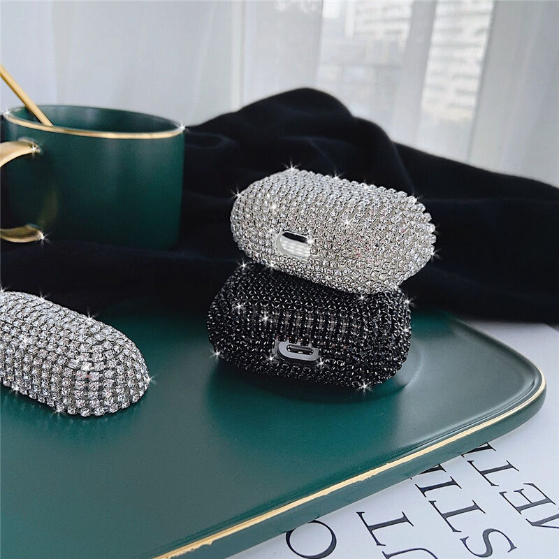 お取り寄せ商品 Airpods Case ケース カバー キラキラ ラインストーン 可愛い
