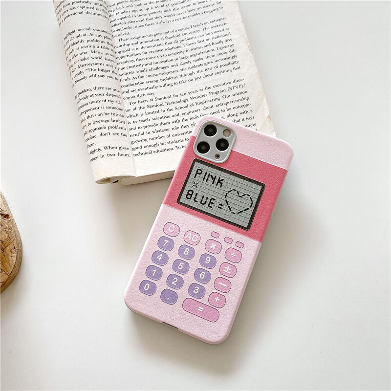 お取り寄せ商品 Iphoneケース Iphone12 電卓 計算機 レトロ かわいい キュー