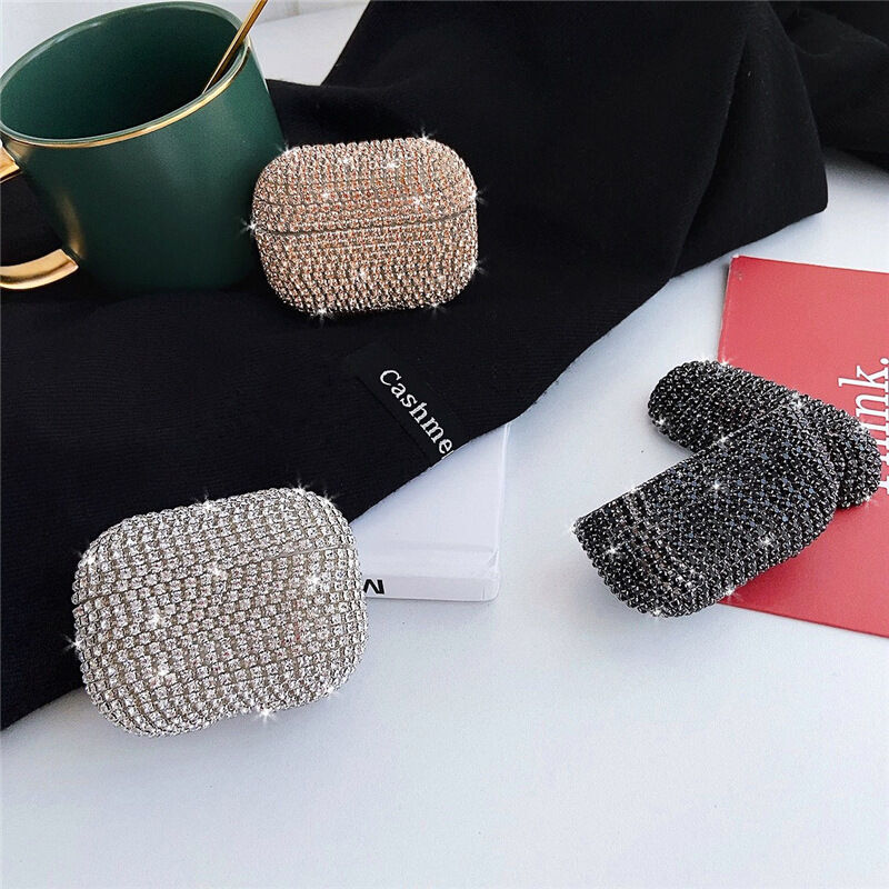 お取り寄せ商品 Airpods Case ケース カバー キラキラ ラインストーン 可愛い