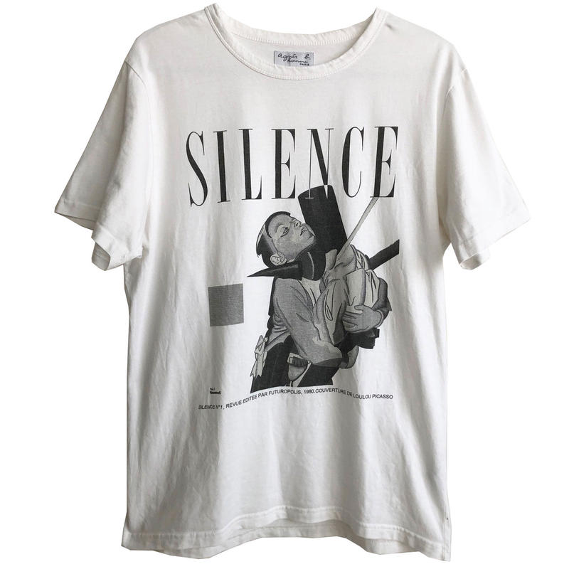 used /agnes b. homme】 登場! アニエスベー agnesb フューチュラ Tシャツ futura Tシャツ/カットソー(半袖/袖なし)