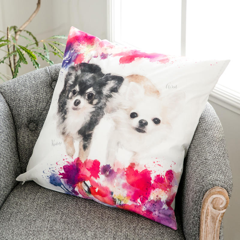 オリジナルデザインクッションカバー 45 45cm Botanipet