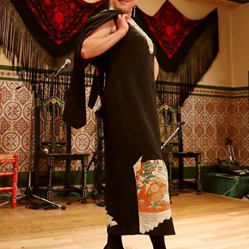 着物リメイクデザインサンプル ワンピース 受注サンプル 非売品 アトリエプリマ