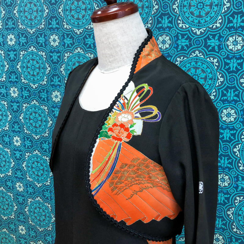 着物リメイクデザインサンプル ボレロ 受注サンプル 非売品 アトリエプリマ