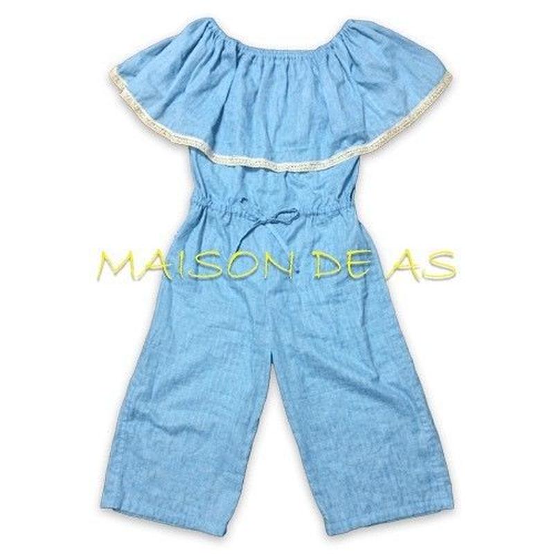 オフショルダージャンプスーツ オールインワン サイズm 型紙ダウンロード販売 Mais