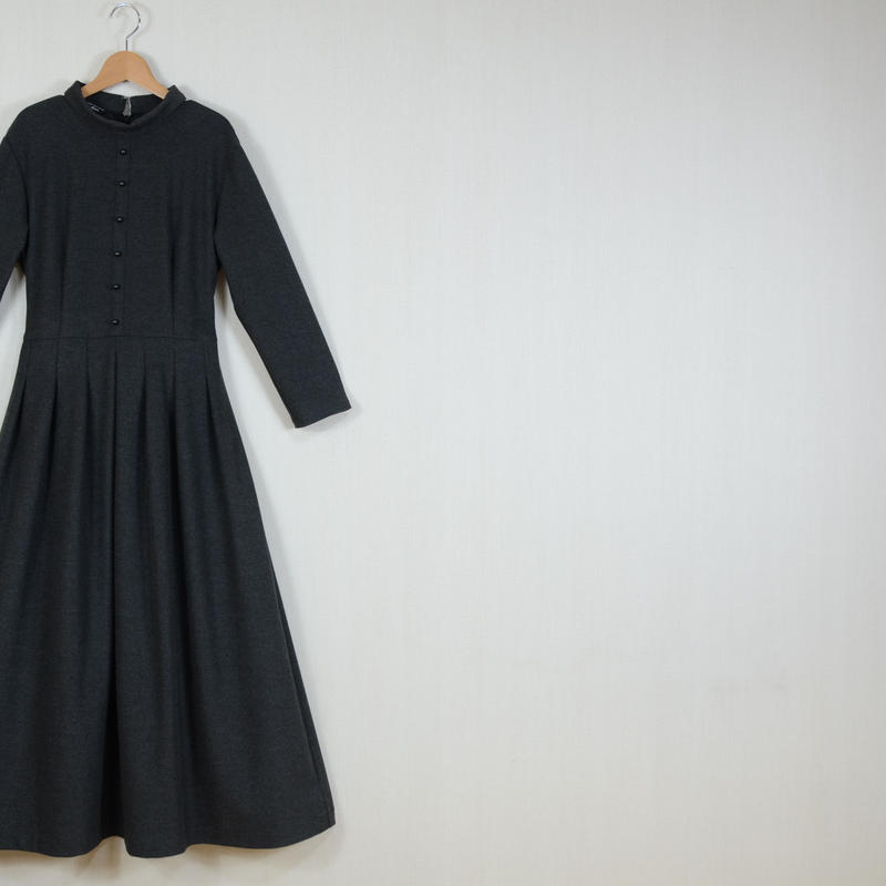 ロールカラーのあったかワンピース 秋冬 セミオーダーのお店 Maite まいて ロールカラーのあったかワンピース 秋冬 セミオーダーのお店 Maite まいて