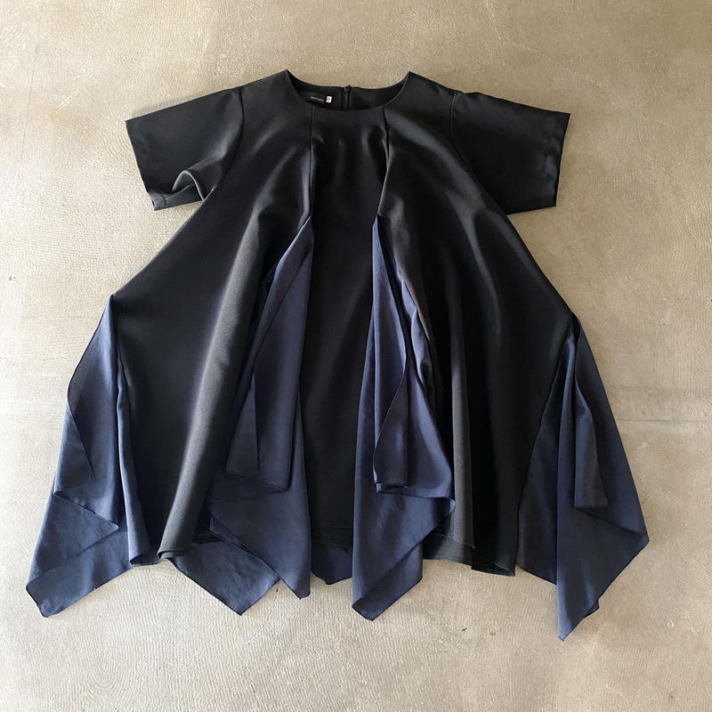 Nunuforme フリルエッジワンピース Nf15 442 009 Black 105