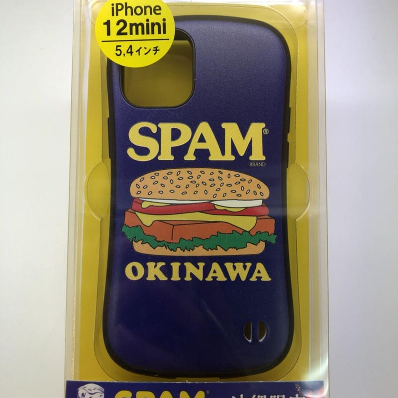 沖縄限定 Iphone12miniケース 5 4インチ ｓpamバーガー 沖縄土産 東宝