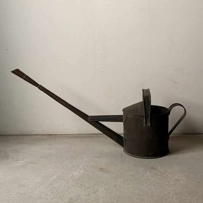 銅製アンティーク水差しじょうろ