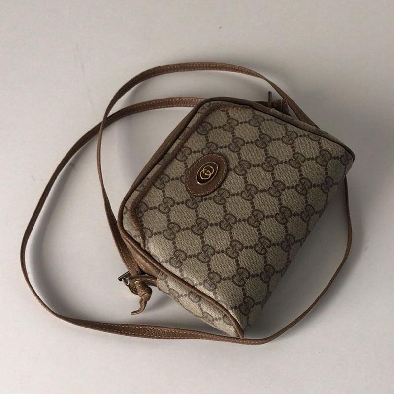 GUCCI グッチ オールドグッチ GGプラス コーティングキャンバス ...