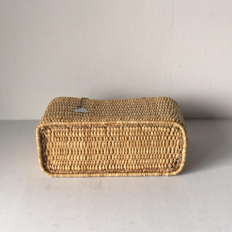 Warang Wayan ワランワヤン Wwm ストローかごバッグ 深型 ブラウン S