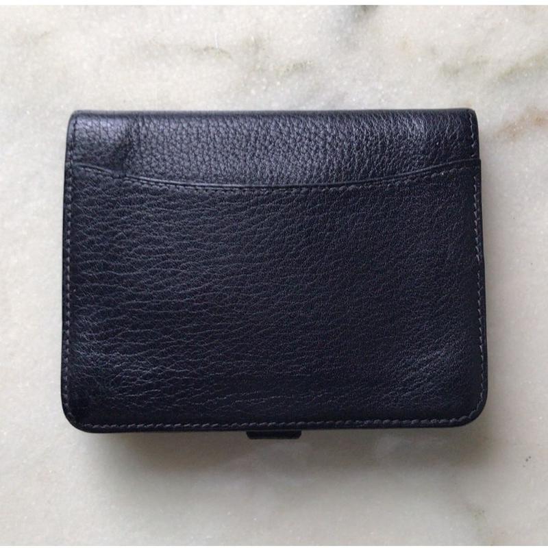 HERMES エルメス ドゴンコンパクト コインケース トゴ ブラック/ゴールド金... HERMES エルメス ドゴンコンパクト コインケース トゴ ブラック/ゴールド金...