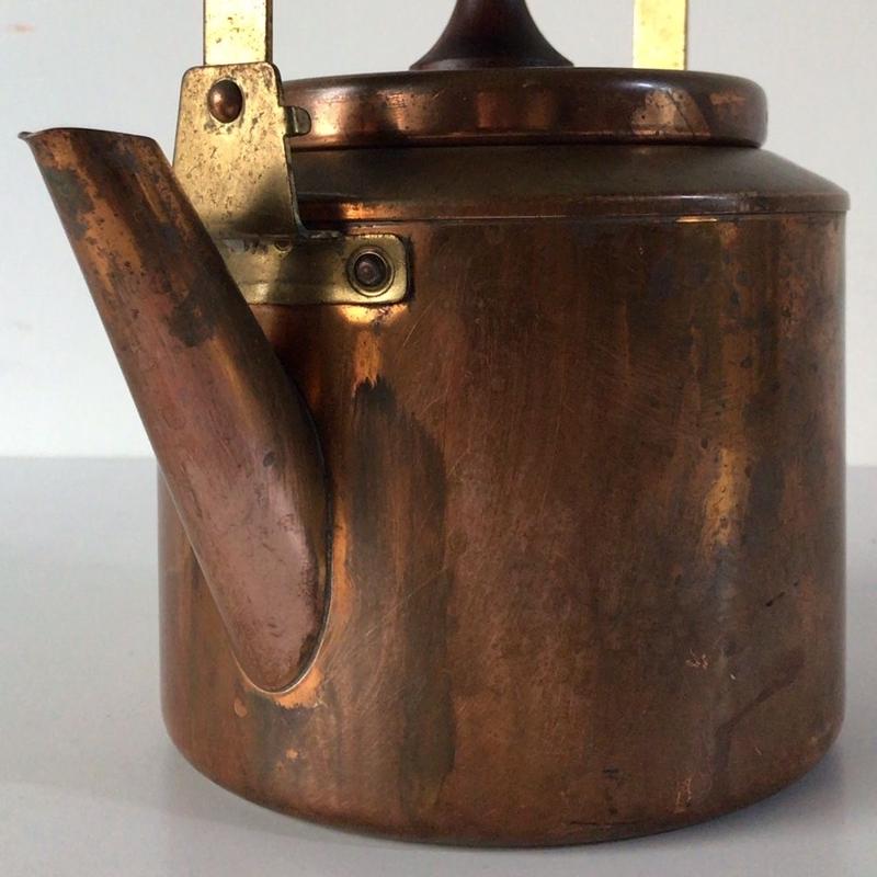 昭和レトロ♥ヴィンテージ・銅製のやかん(水さし) 現状にて！ 品