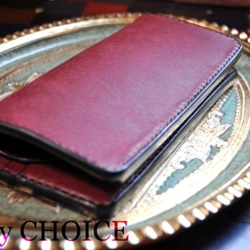イタリアンレザー 革新のプエブロ 長財布 コッチネラ 時を刻む革小物many Choice