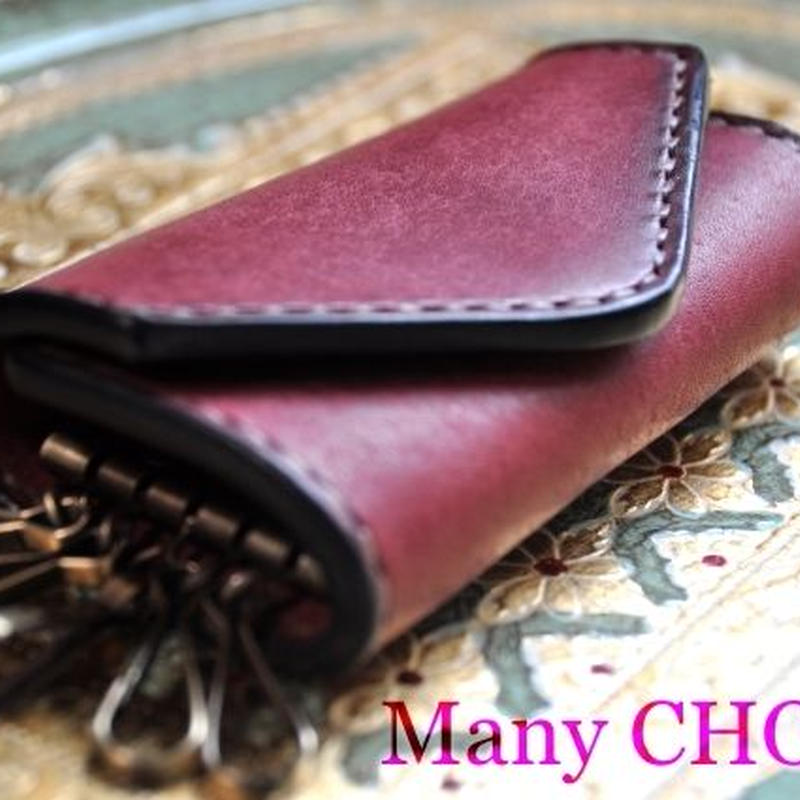 イタリアンレザー 革新のプエブロ キーケース コッチネラ 時を刻む革小物many Choice