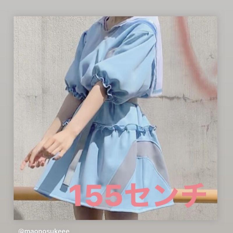 メイン水色 グレー Maonosukeワンピース Maonosuke新作受注ページ