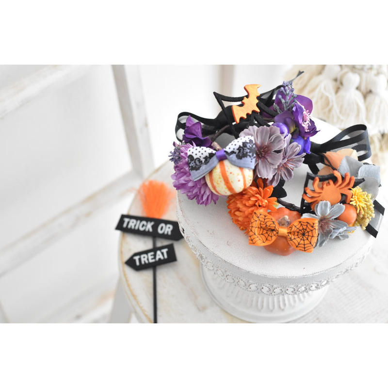 限定 ハロウィン花かんむり M Rihana