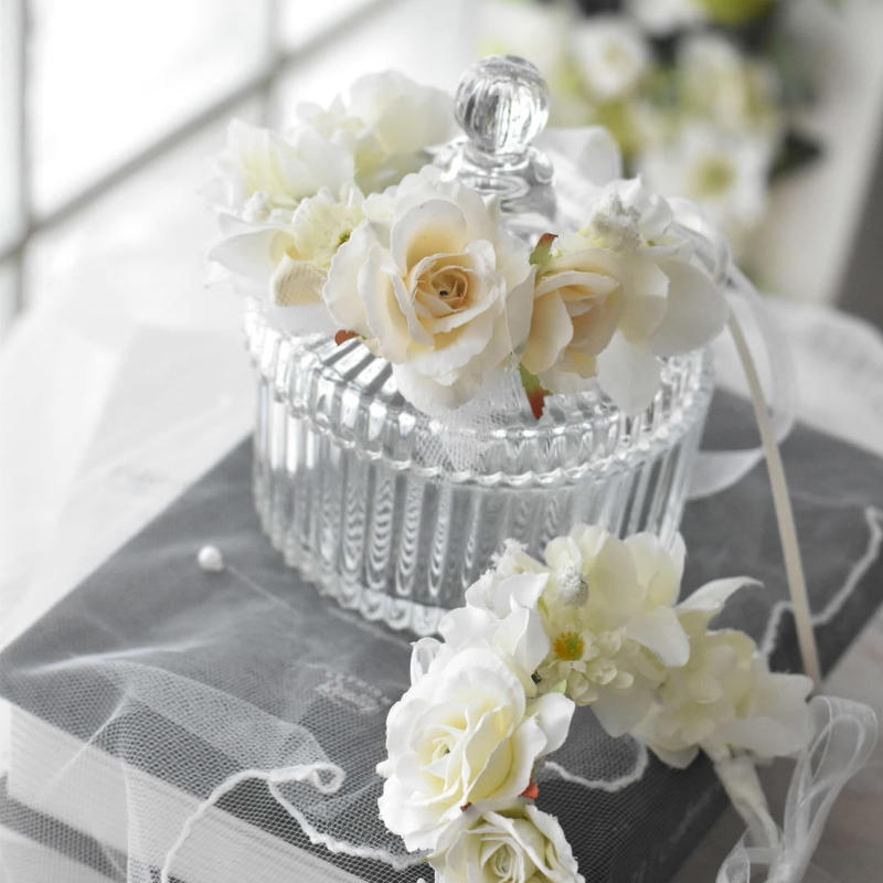 ジューンブライド花かんむり M Rihana