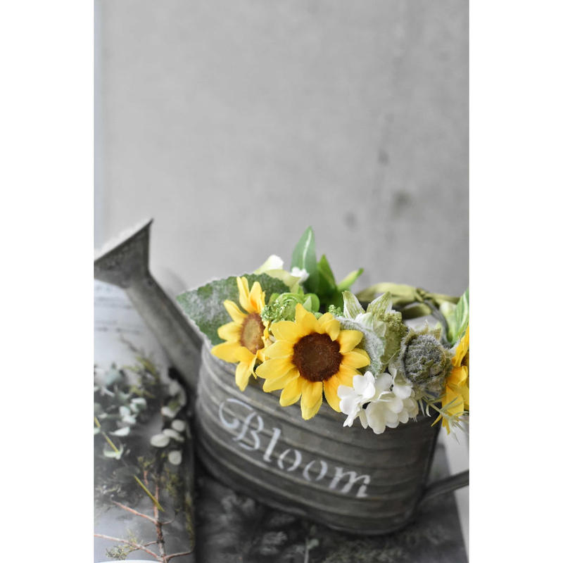 Naturalひまわり花かんむり M Rihana