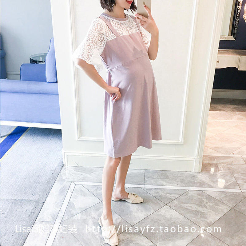 マタニティーｉラインワンピース ドレス 結婚式 二次会 パーティー マタニティウェア専門店