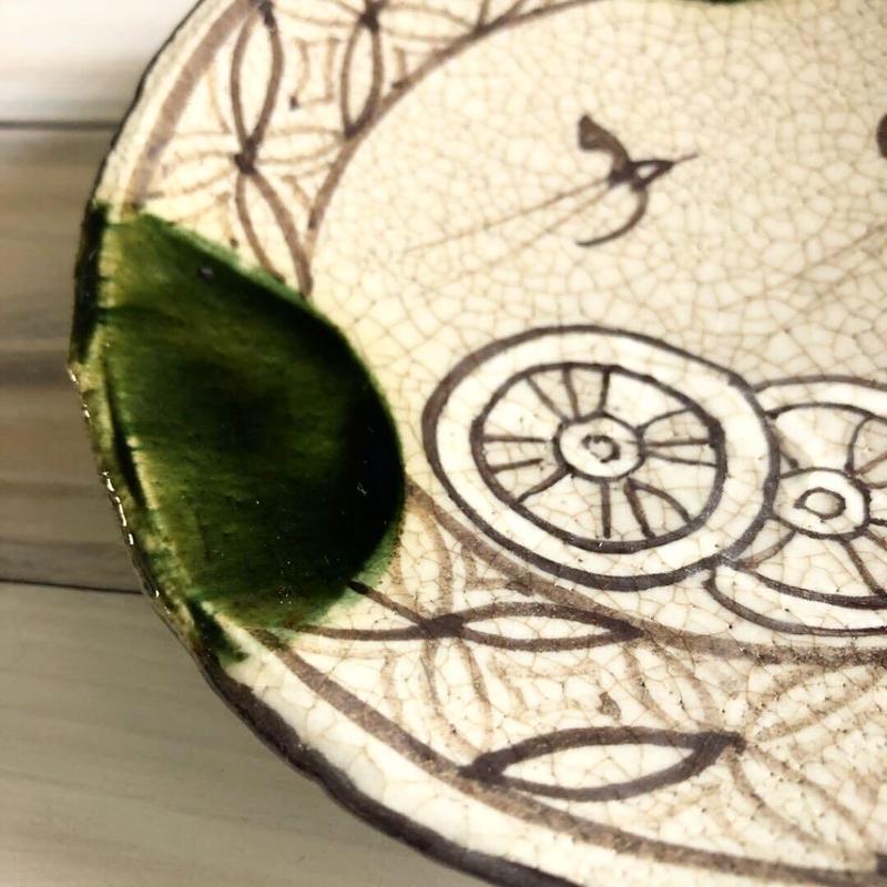 花瓶(赤津焼)(作者、梅村晴峰)箱付き ampiplayadelcarmen.org