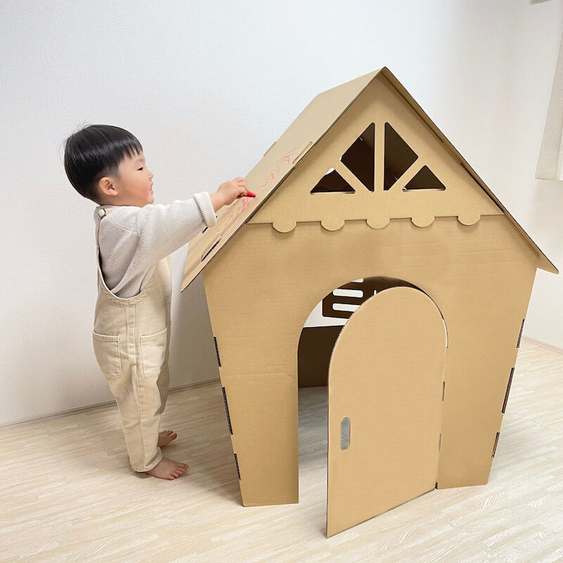 ダンボールハウス Punny プニー ほいくー室内ダンボール遊具専門店 ダンボールハウス Punny プニー ほいくー室内ダンボール遊具専門店